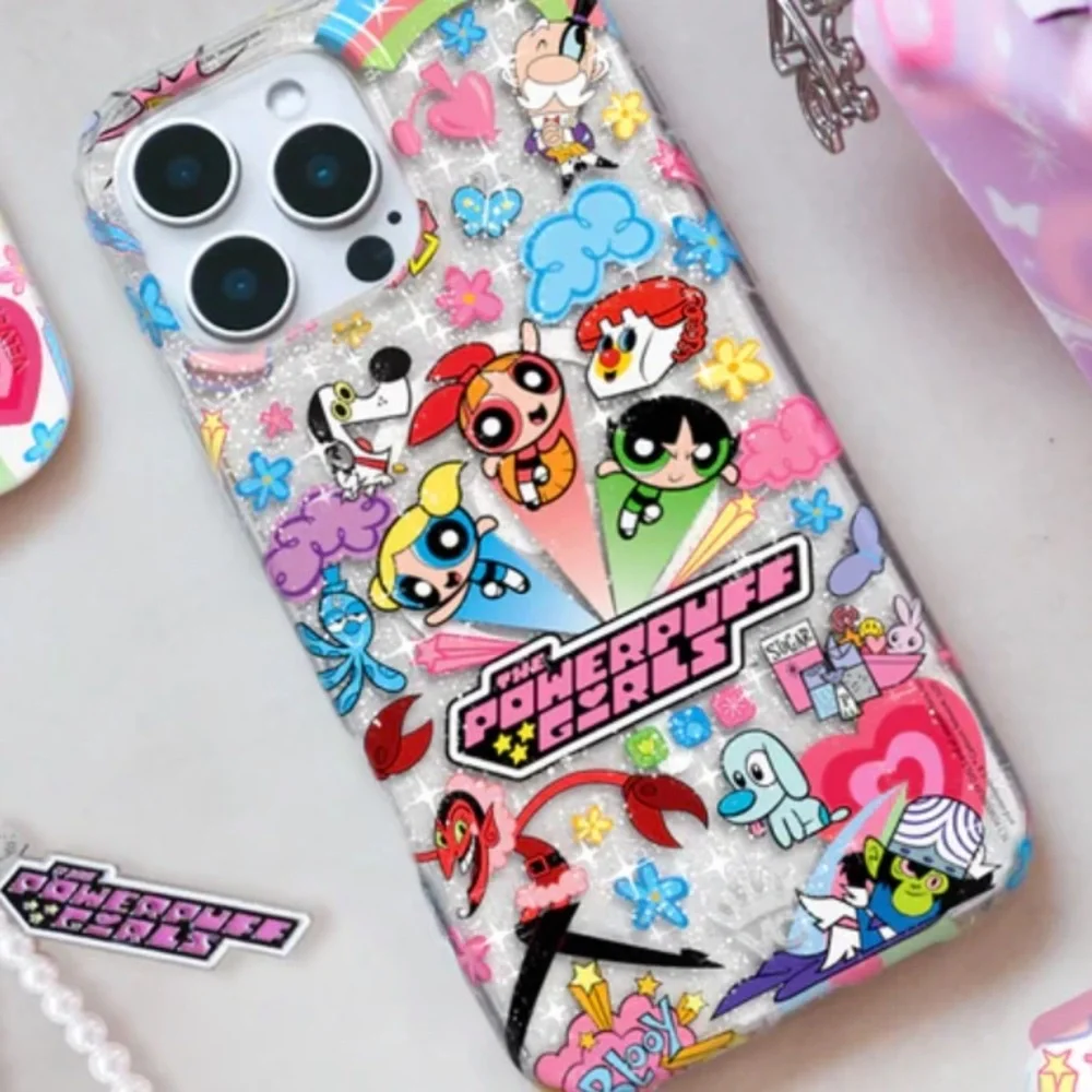 2 Vibrant Cartoon iPhone Case with Colorful Design